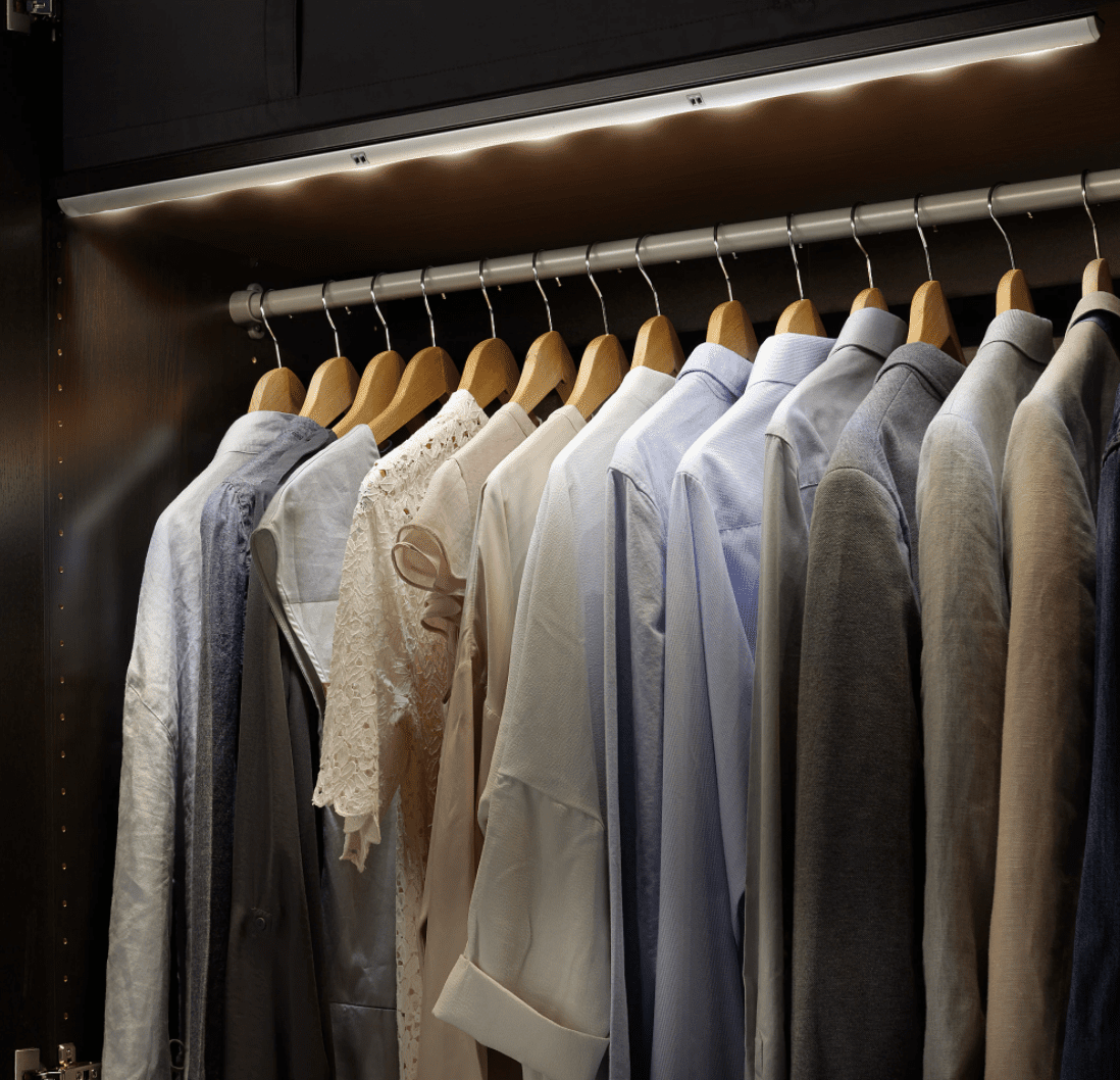 一种LED灯条，设计用于宜家的壁橱内