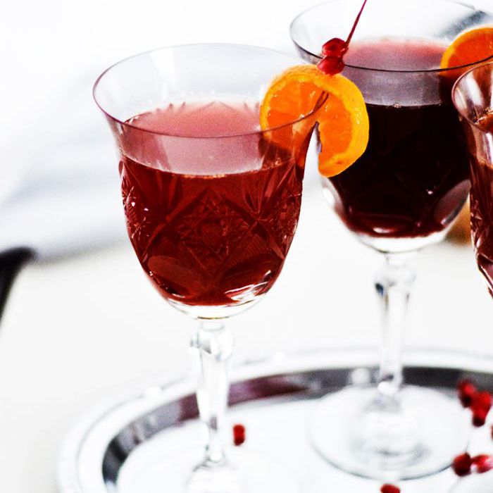 假日prosecco鸡尾酒