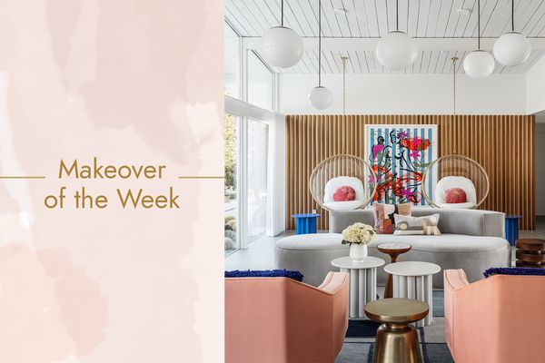 一周的改造 -  20世纪50年代的客厅