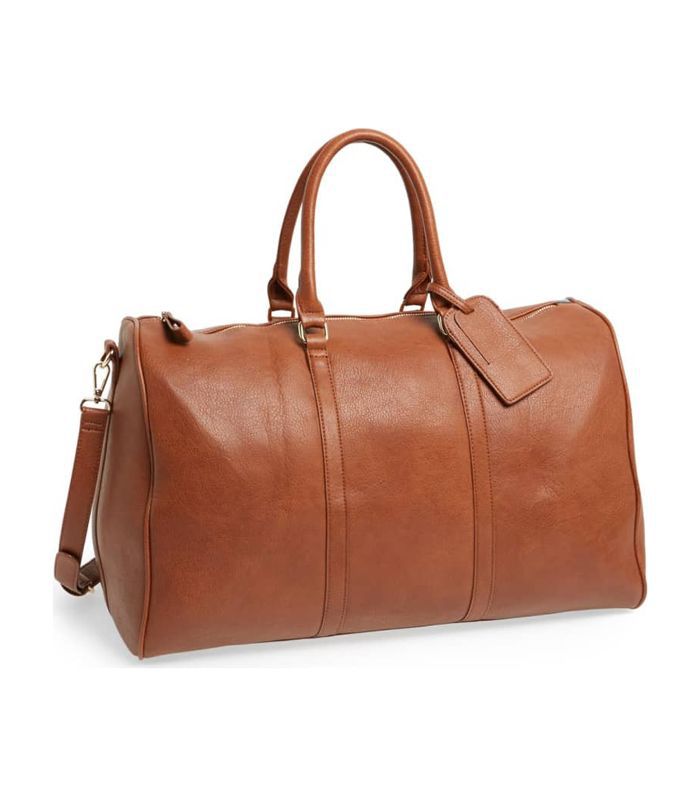 “莱希”仿皮旅行包 -