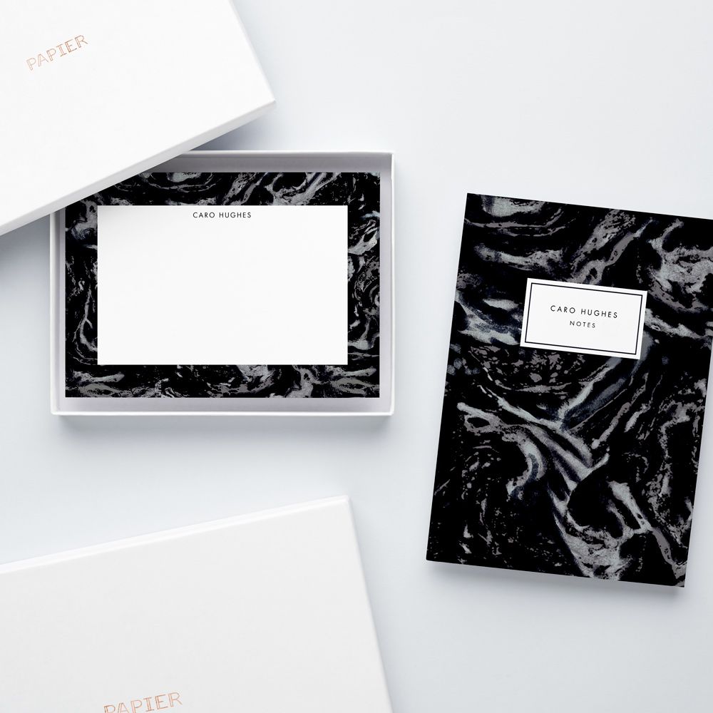 笔记本和Notecard礼品套装 - 纸业