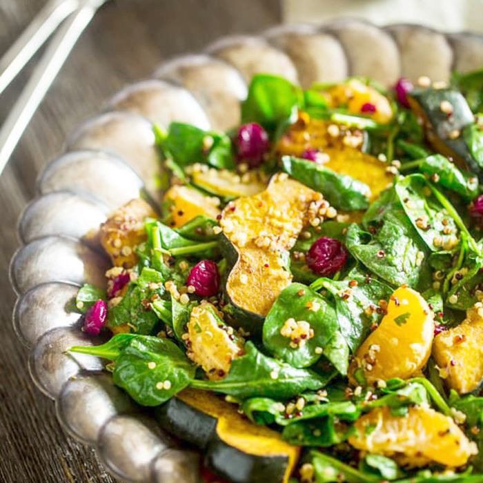 烤橡子南瓜沙拉