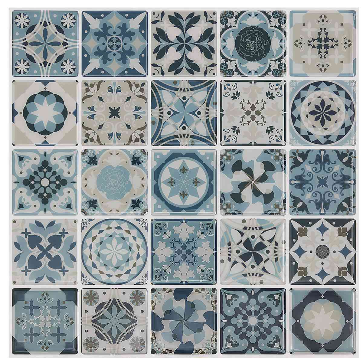 图案的贴纸瓷砖