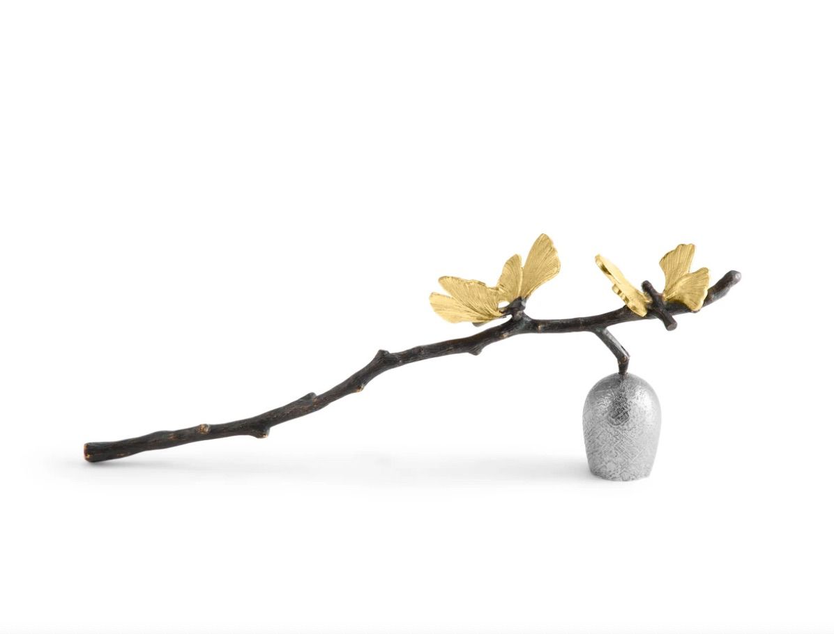 蝴蝶银杏花蜡烛剪