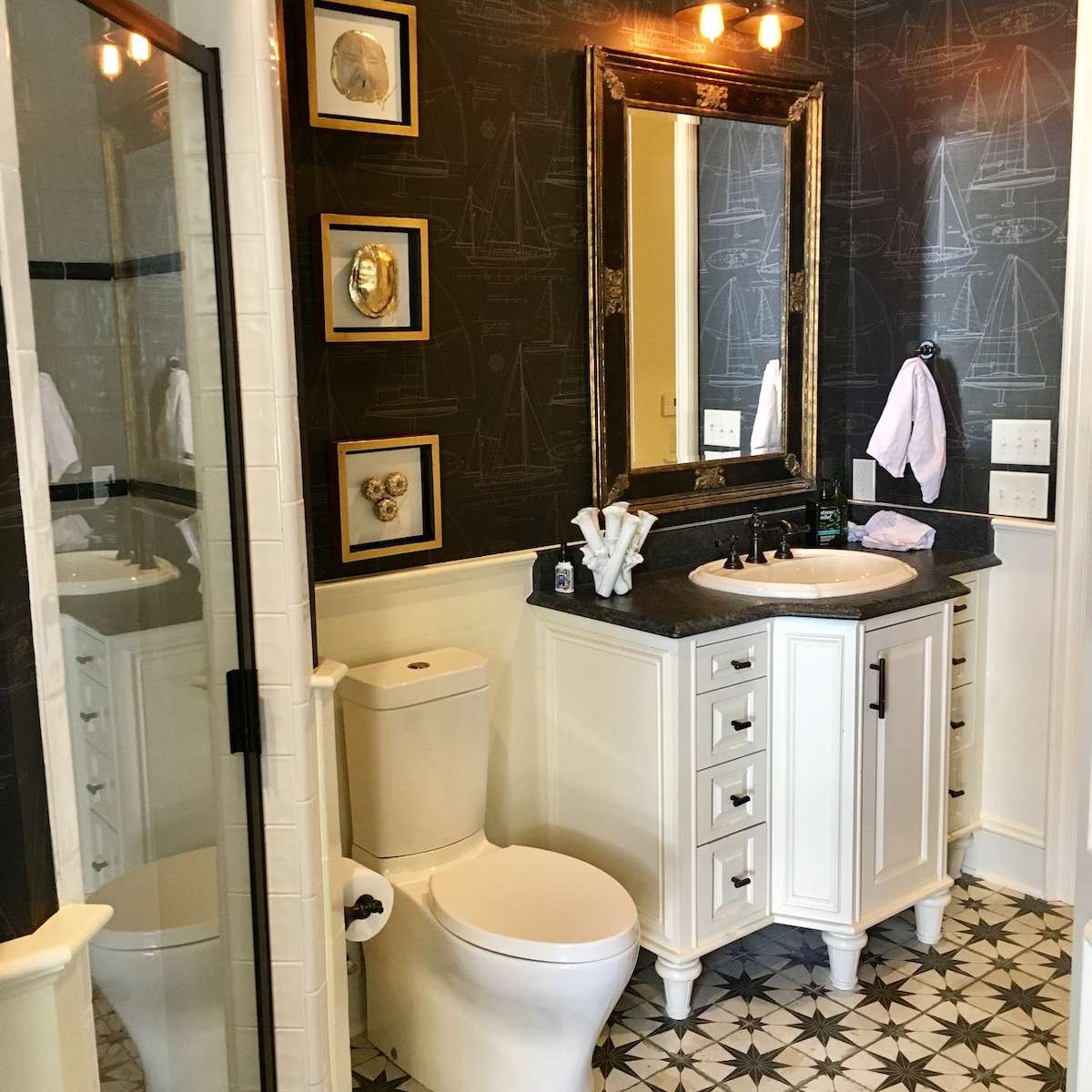 浴室用星裂瓷砖