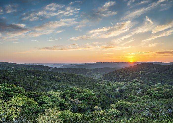 最好的放松在美国度假 - 山国，德州