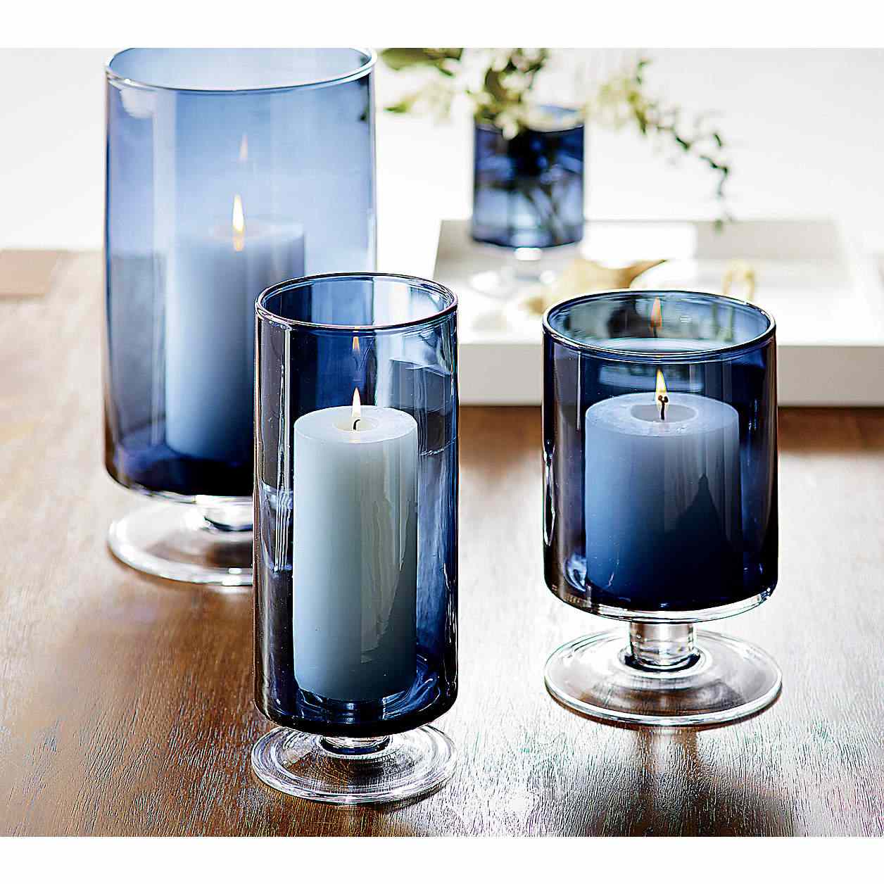 伦敦蓝色飓风蜡烛