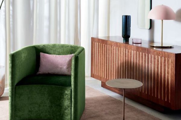 CB2 CB2汉娜粉红台灯