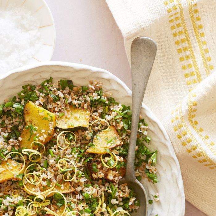 烤橡子，南瓜和蔓越莓