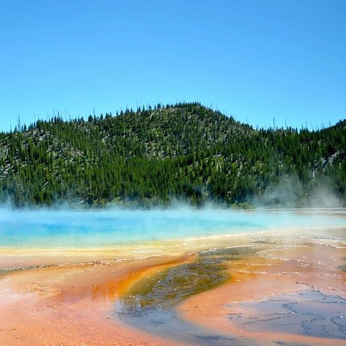 最佳温泉:黄石国家公园的大棱镜温泉
