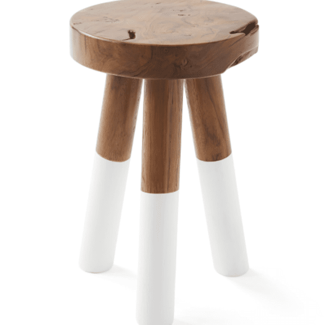 小威和百合浸染色凳