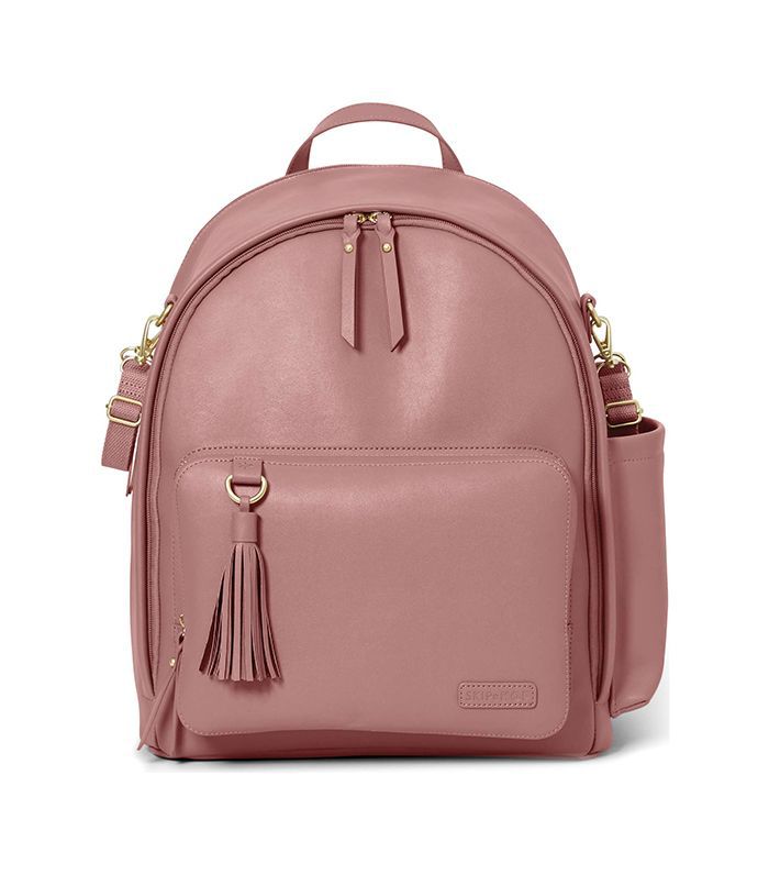 跳过格林威治简单别致的尿布背包