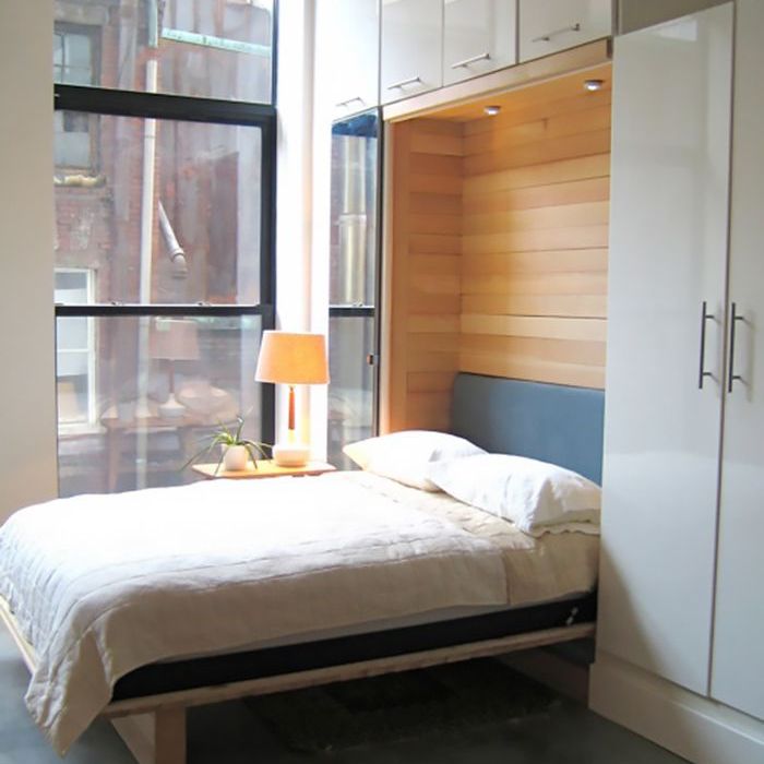 宜家卧室，内置存储