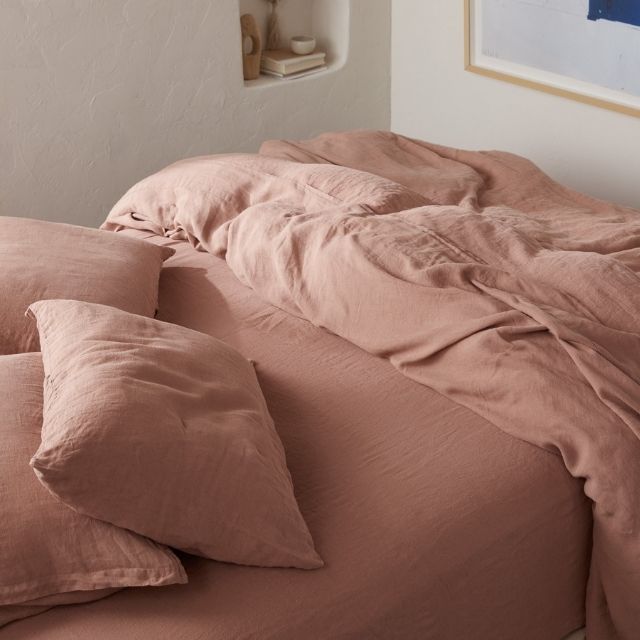 降落伞亚麻床单