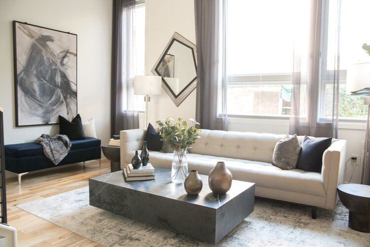 搭配白色沙发客厅