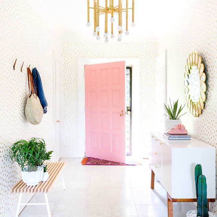 丰富多彩的前面入口通道