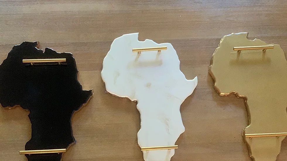 托盘在非洲的形状。