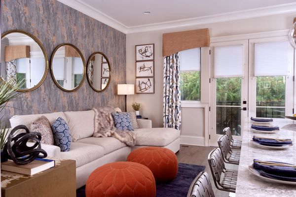 一个我永远不会忘记的房间-室内设计由S&S保持房间的颜色和图案