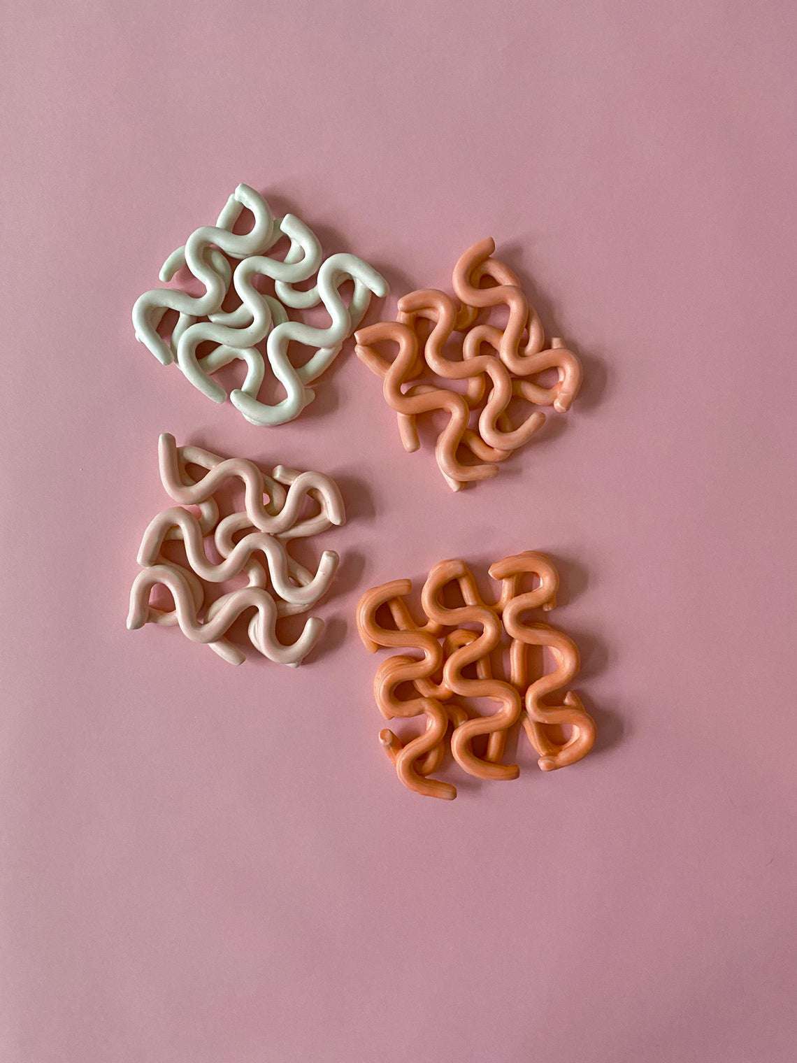 乘客粘土粉红色单声道