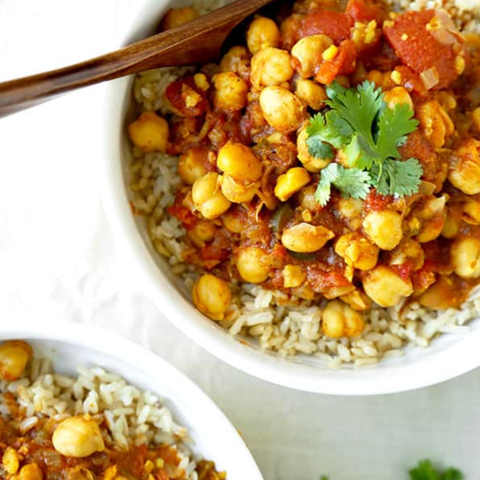 慢炖锅鹰嘴豆马萨拉