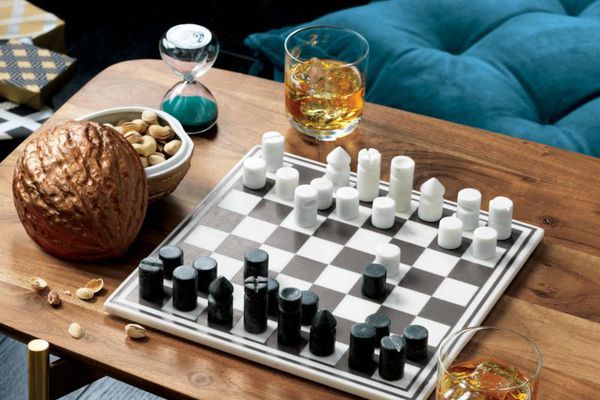 风格大理石棋套装