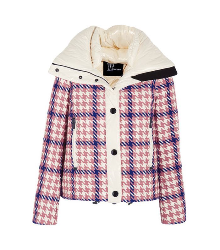 弗莱纳绣花羽绒服“class=