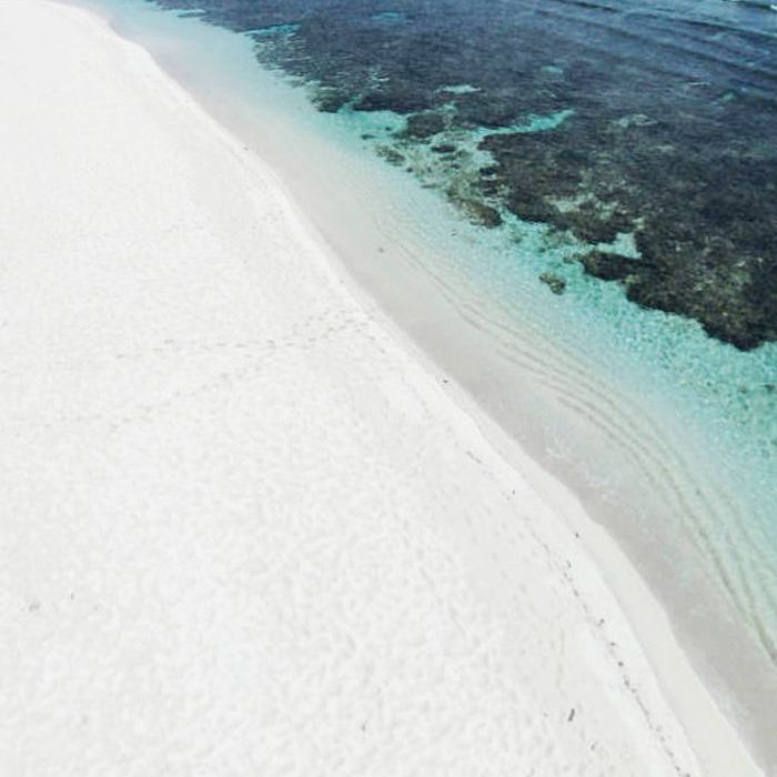 在世界最美丽的海滩