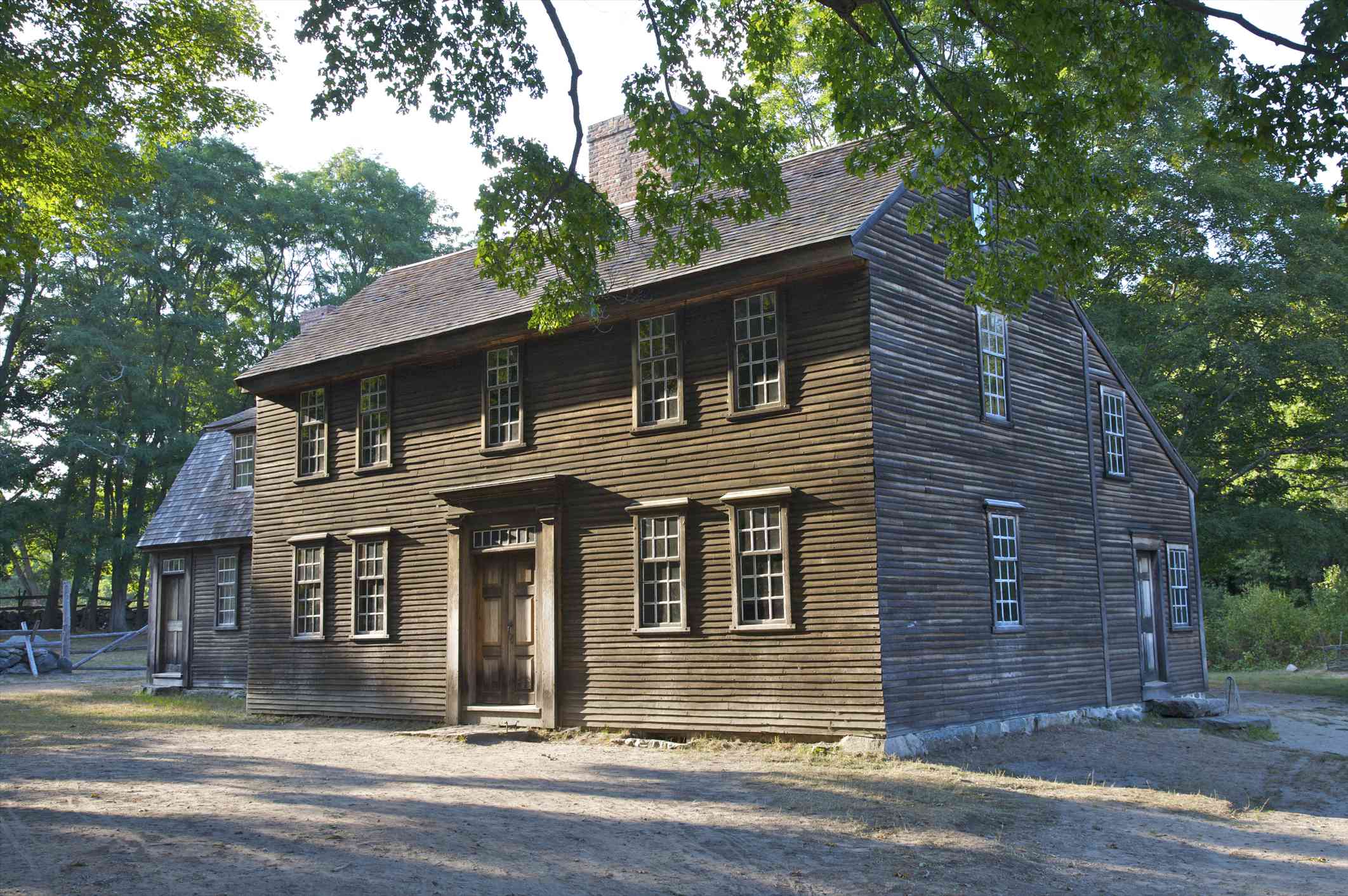 传统的盐箱风格家