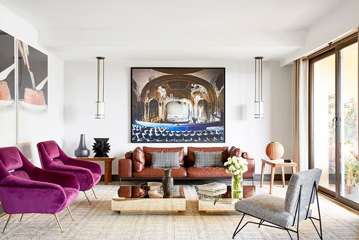 摩纳哥公寓客厅