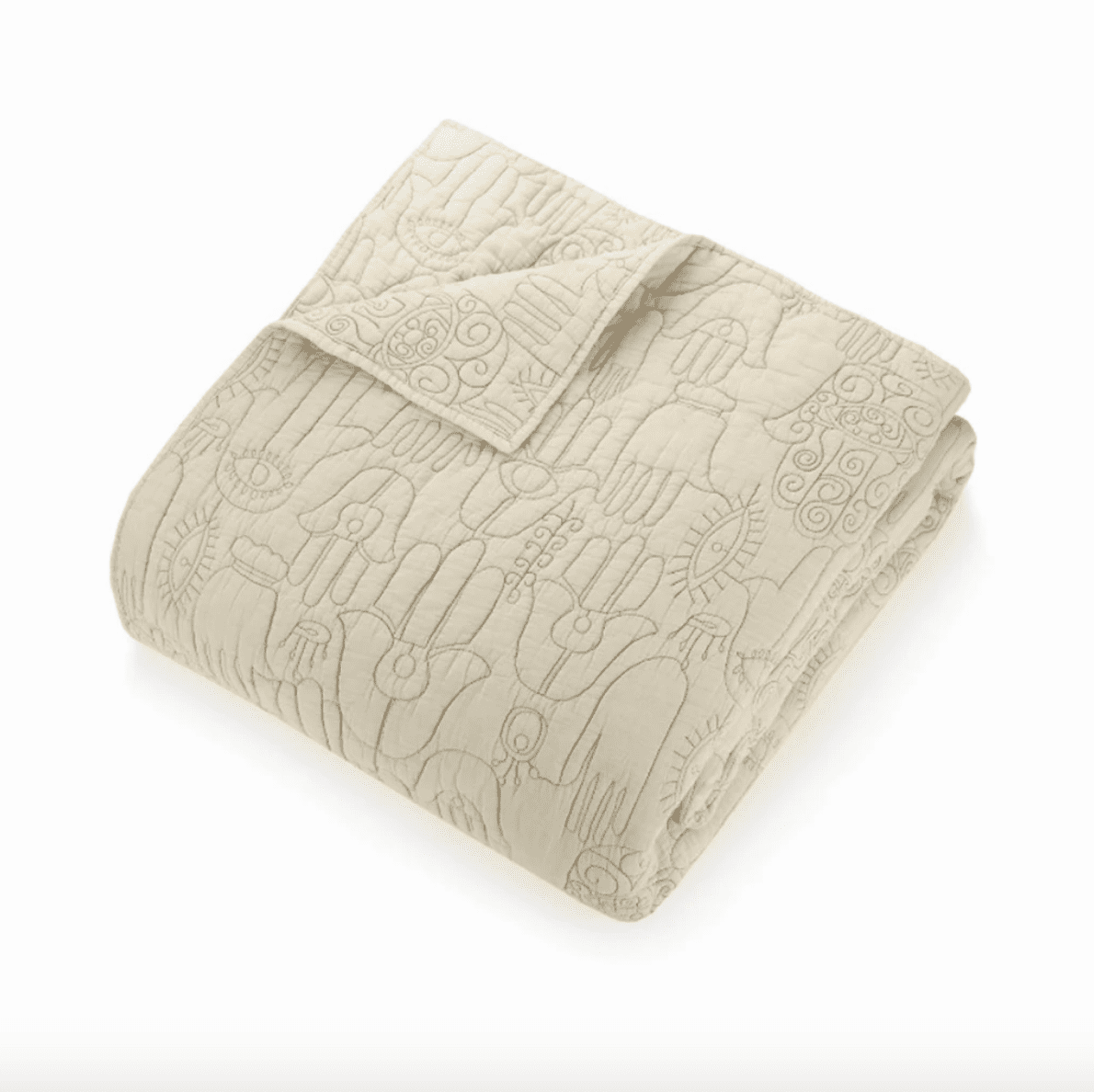 自然哈姆萨被子套装由Justina的布莱克尼