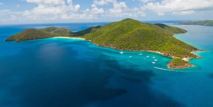 私人岛屿出租- Guana，英属维尔京群岛