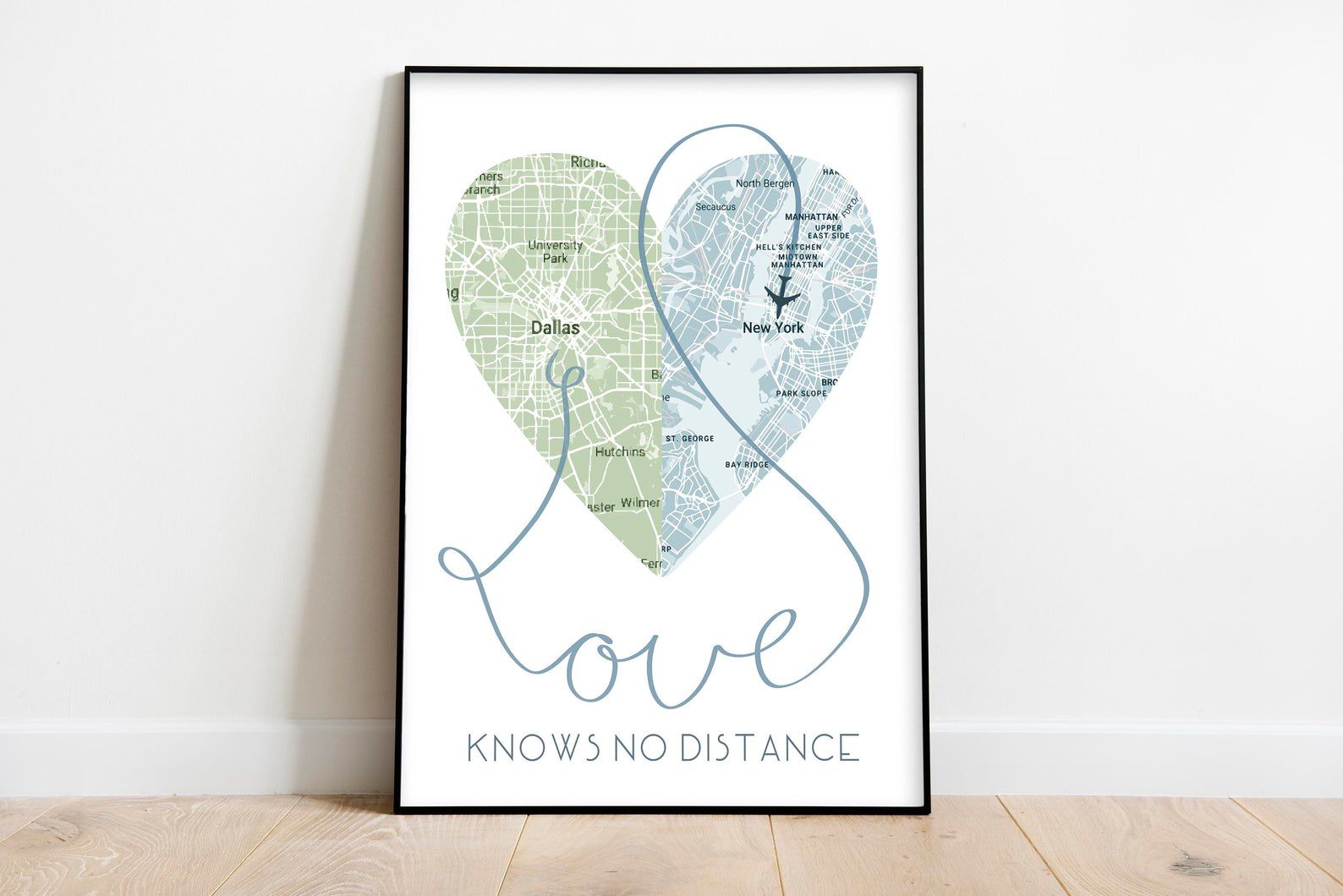 Mandalynnicholeart爱知道没有距离印刷品