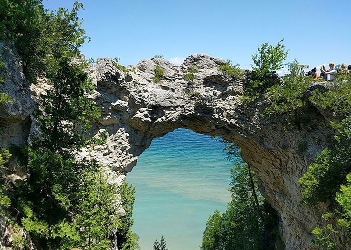 在美国最好的放松假期-麦基诺岛，密歇根州