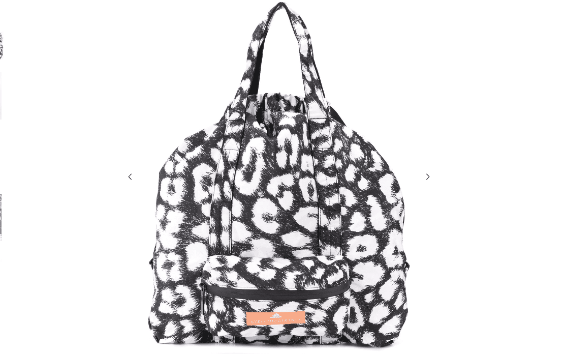 由Stella McCartney的豹纹运动包阿迪达斯