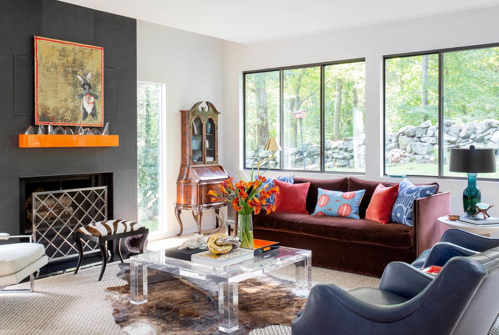 客厅地毯思想动物皮毛地毯