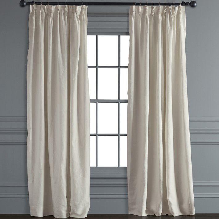 比利时亚麻布捏褶悬垂