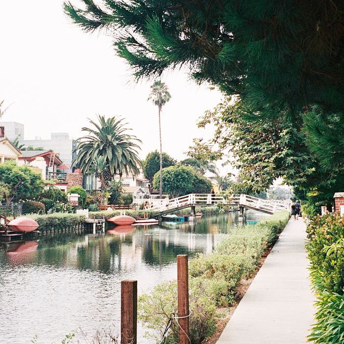 在洛杉矶运河，西城