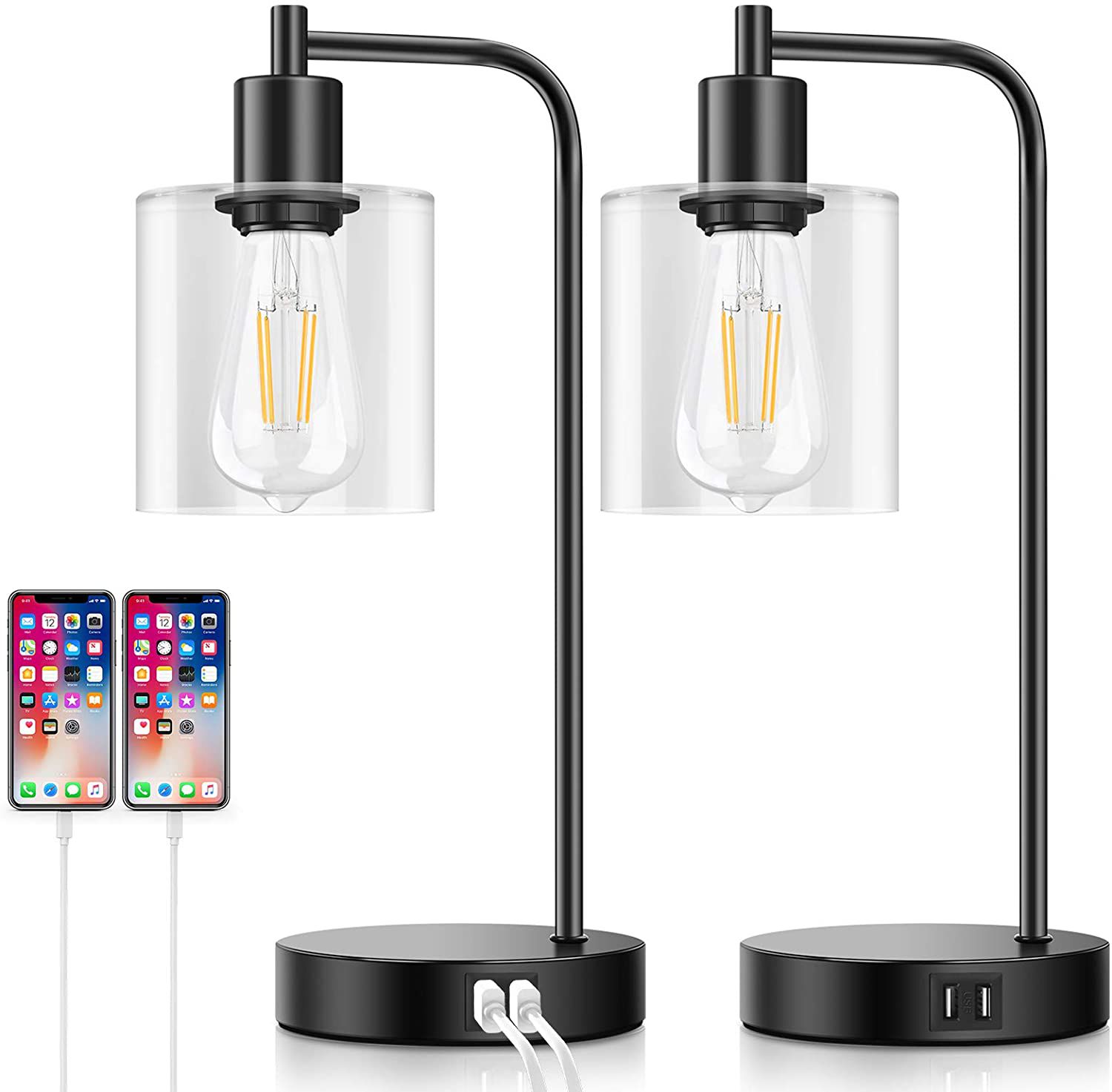 一套2个工业触控台灯＂class=