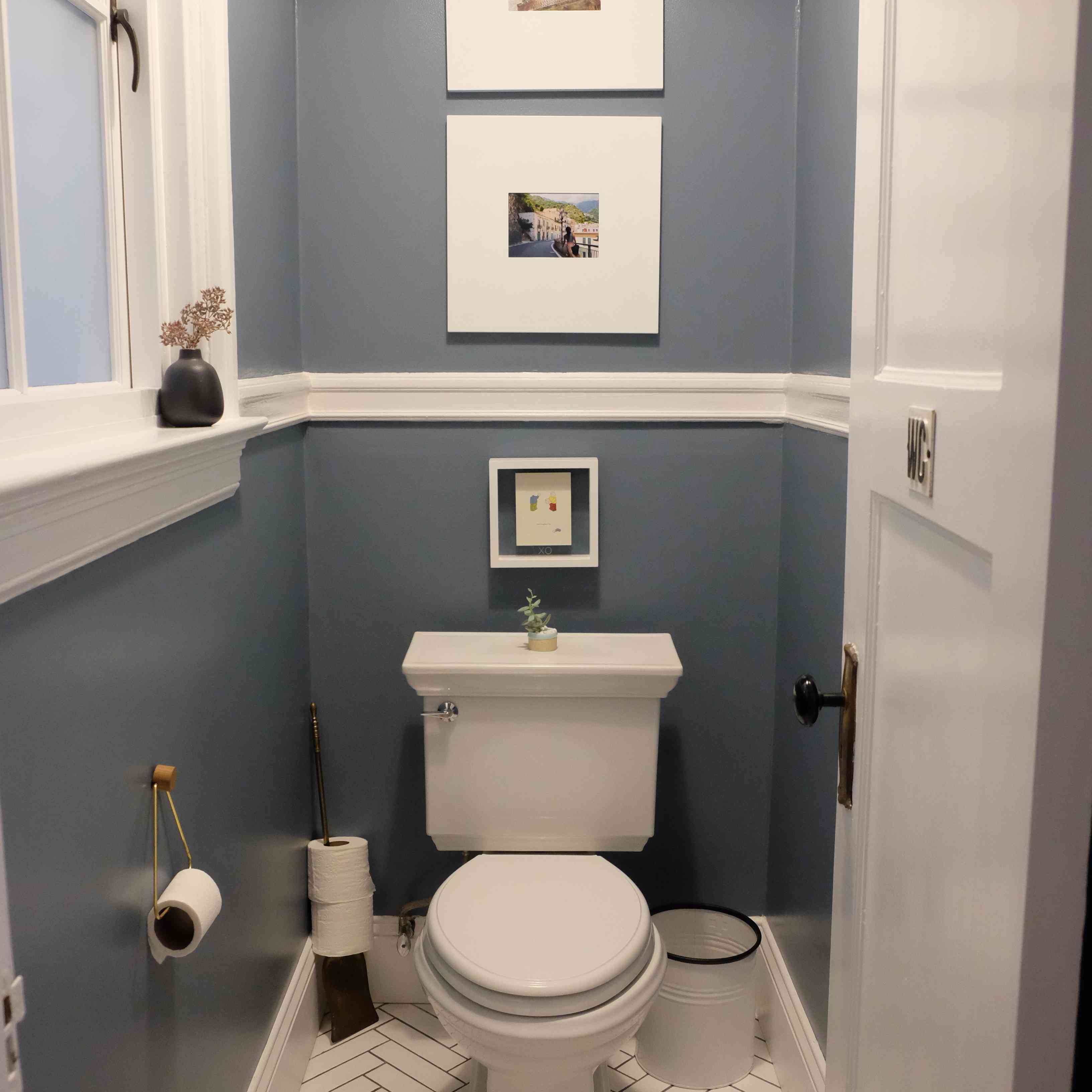 一周的改造 - 吉娜里拉勒设计爱德华浴室