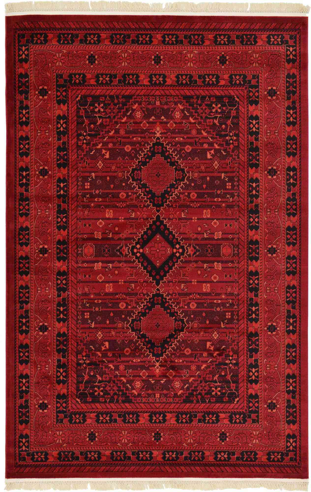 6' x 9' Bokhara地毯