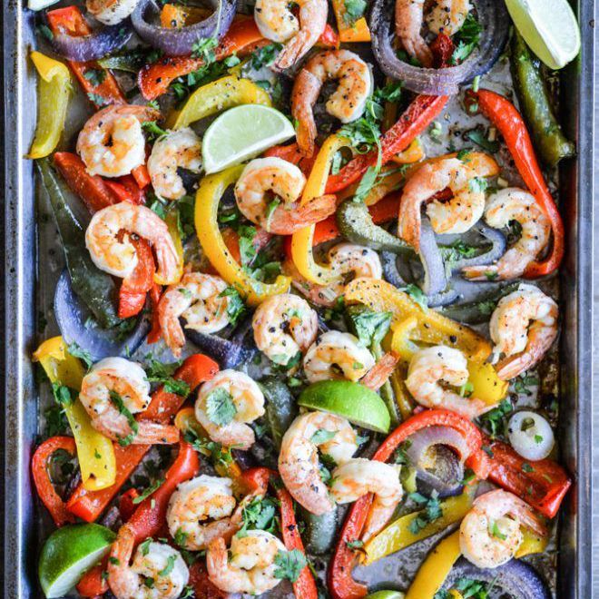 虾菜肉卷饼潘晚餐