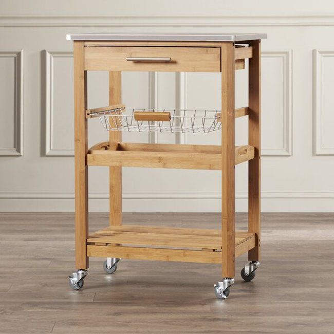 木制厨房车