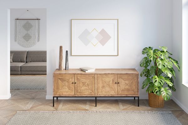 房间有白色墙壁