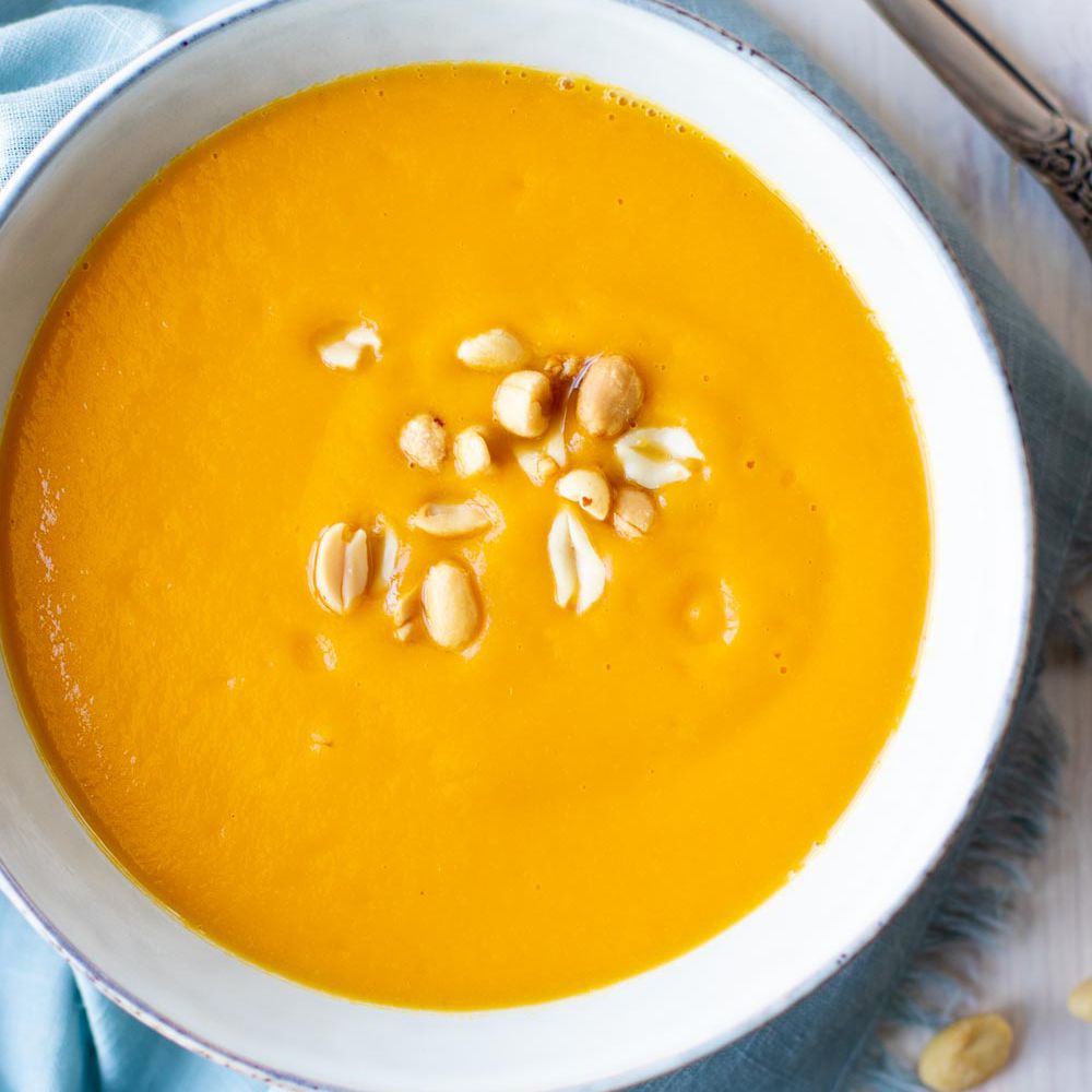 辣味甘薯花生汤