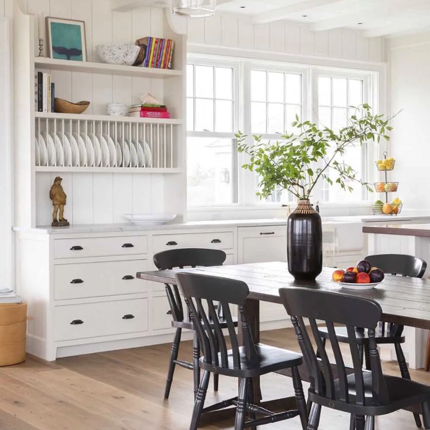 开放式厨房的橱柜