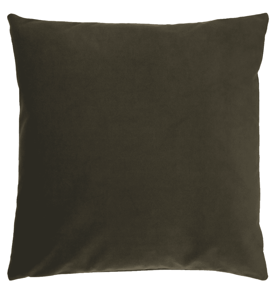 绿色天鹅绒枕头