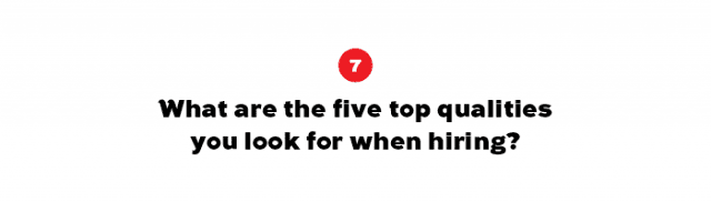 招聘时你最看重的五大品质是什么?