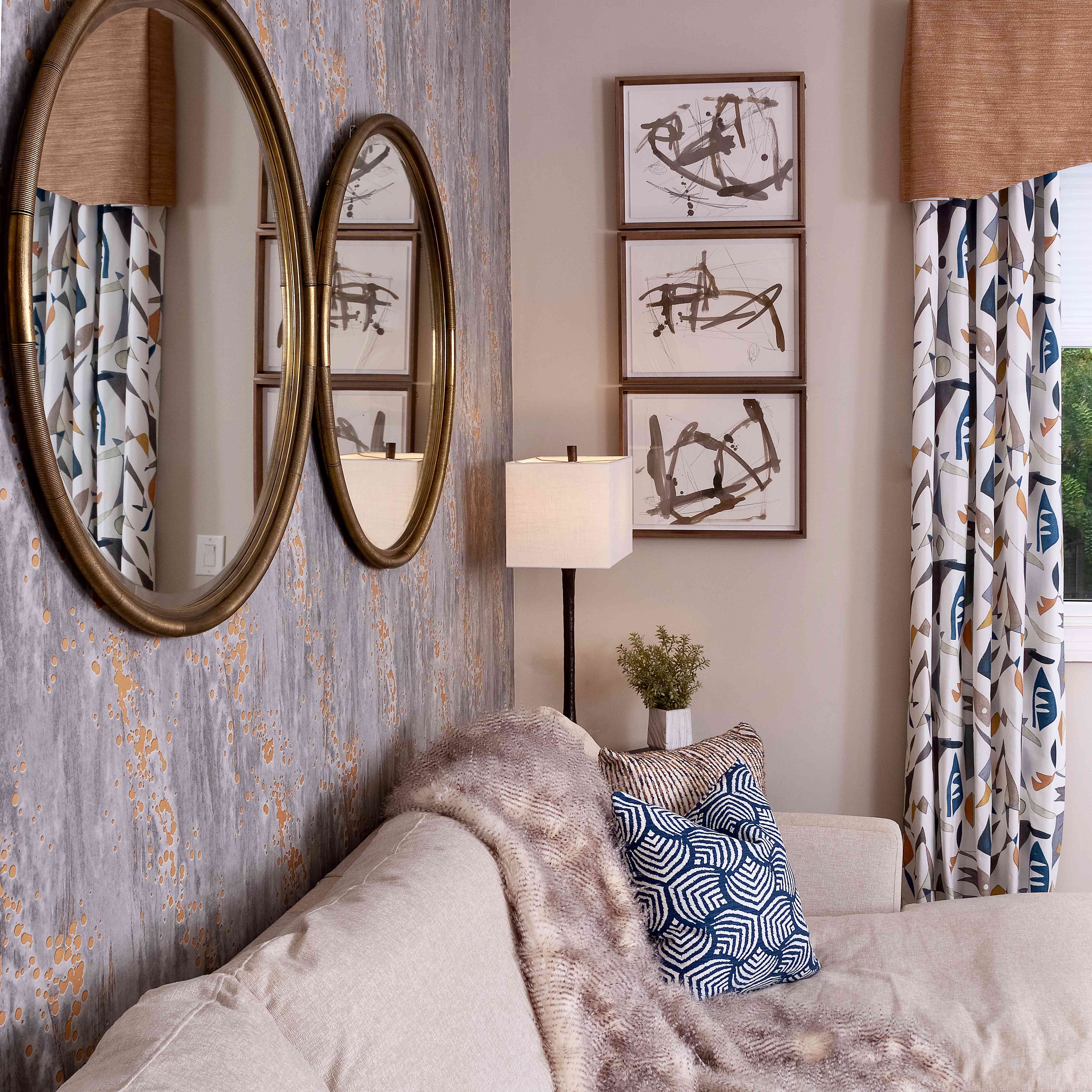 一个房间，我永远不会忘记 - 内部设计由S＆S墙艺术和镜子