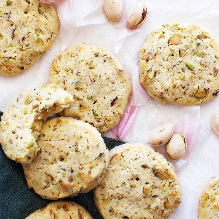 易点心食谱 - 玫瑰水开心果脆饼饼干