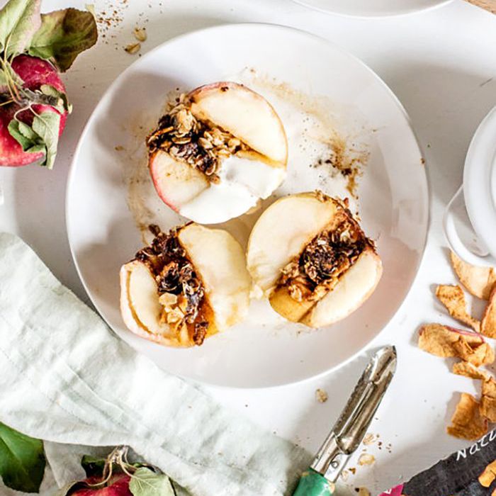 Friendsgiving食品理念 - 素食烤苹果